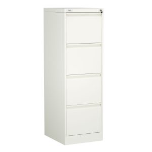 OHX 4 drawer filing cabinet white